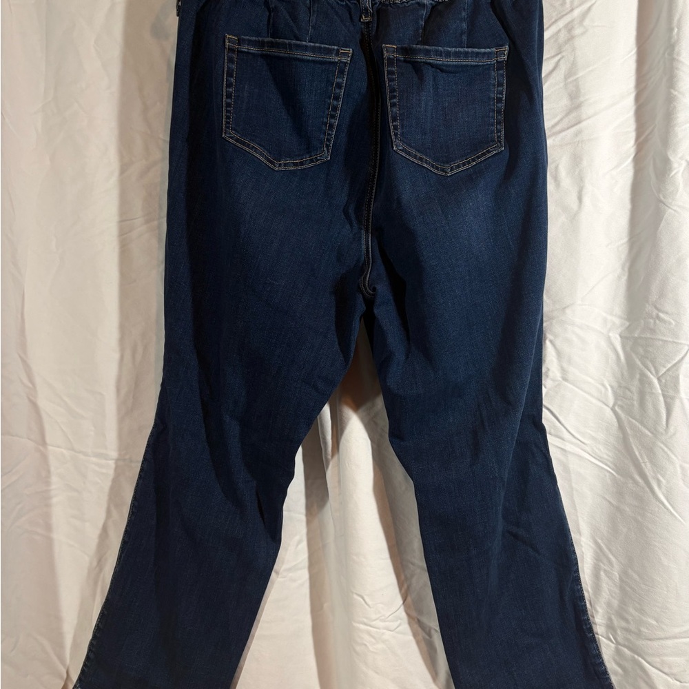 Torrid Dark Blue Distressed Boyfriend Jeans - Picture 5 of 5